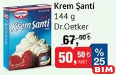 DR. OETKER KREM ŞANTİ 144 G